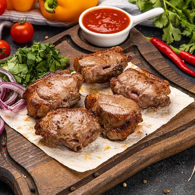 Шашлык из баранины Яблочко в Шашлык Хаус GRILL&PIZZA по цене 1273 ₽