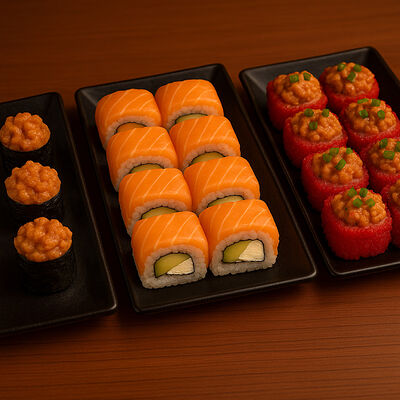 Много лосося в Ichiban по цене 1880 ₽