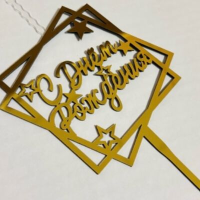 Свеча тематическая С днём рождения в Патисари по цене 197 ₽