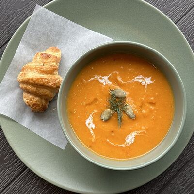 Тыквенный суп в Круассан по цене 585 ₽