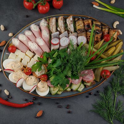 Закуска А-ля 90-ев Руки ВВерх! Бар по цене 2500 ₽