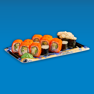 Биг Синдзюку (Набор с крабом и креветкой) в Yume sushi по цене 1790 ₽