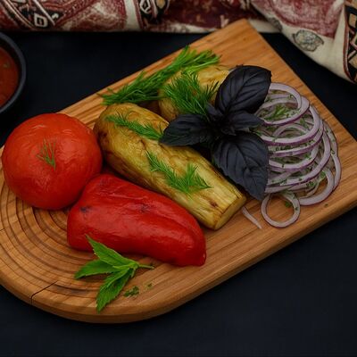 Комбо овощей в 17 шампуров по цене 730 ₽