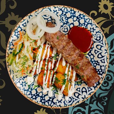 Люля-кебаб из баранины в Татлы Чорсу Халяль по цене 589 ₽