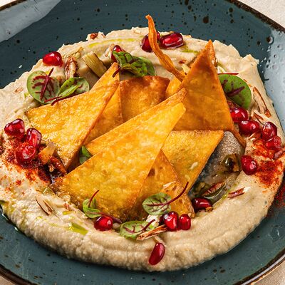 Бабагануш с орехами пекан в Омар Хайям по цене 450 ₽