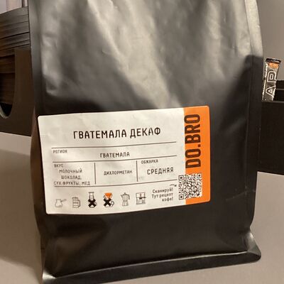 Зерно Гватемала Декаф в DO.BRO COFFEE по цене 185 ₽