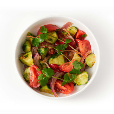 Овощи с кахетинским маслом и красной аджикой в Saperavi Cafe по цене 642 ₽