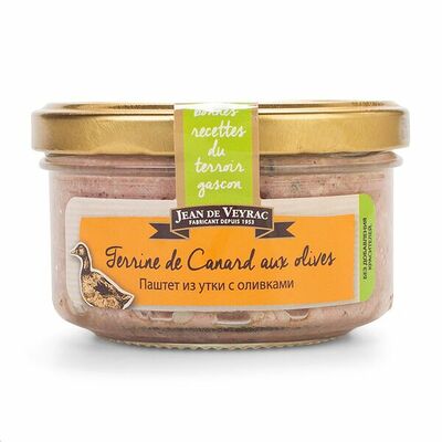Паштет Jean de veyrac из утки с оливками в Азбука Вкуса Экспресс Меню по цене 445 ₽