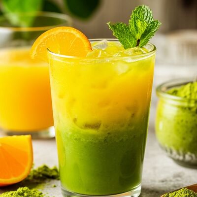  Бамбл-матча с ежевикой в Side Coffee по цене 300 ₽