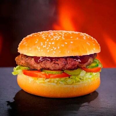 Шамс ра бургер в Шаверма шамс по цене 450 ₽