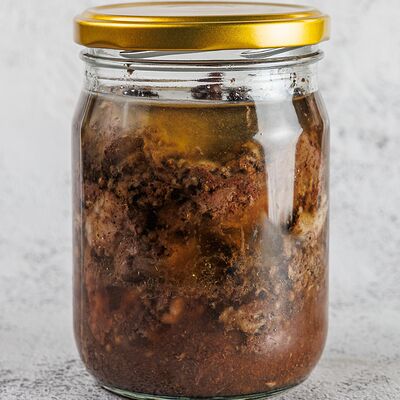 Тушенка говяжья в Мясоед по цене 1190 ₽