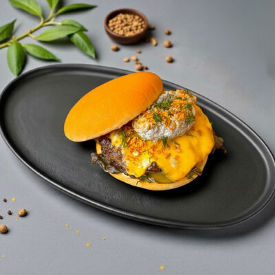 Бургер Грибной ВПП в В Питере пить по цене 1050 ₽