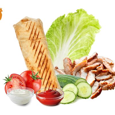 Шаурма классическая с курицей в Picnic по цене 330 ₽