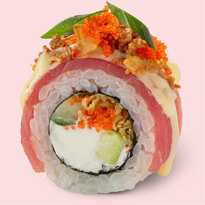 Ролл с тунцом и трюфельным соусом в Ricers по цене 480