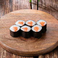 Мини-ролл с лососем в Сушишоп