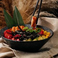 Поке с креветками в Hookah time