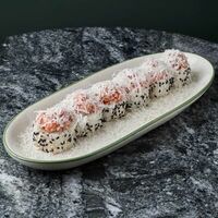 Тунец с пармезаном, творожным сыром и авокадов Суши в бутылке