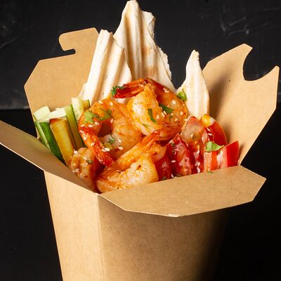 Шаверма-Бокс Креветки в Шаурма-топ Тюмень по цене 540