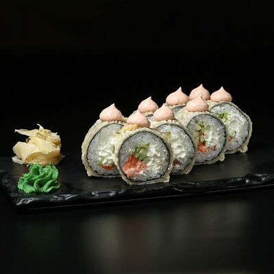 Жареный лосось в Танояки по цене 740 ₽