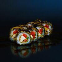 Жареный ролл с курицей в HamsteR