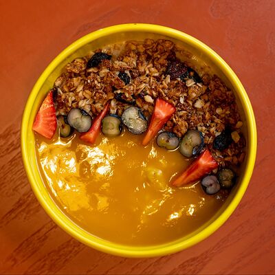 Овсяная каша с пюре из манго в Мыскофе по цене 330 ₽