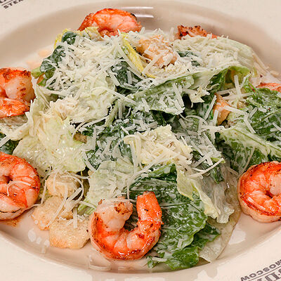 Бизнес-ланч Цезарь с креветками в Goodman по цене 550 ₽