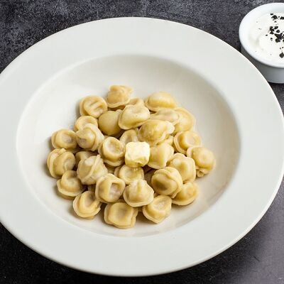 Мини-пельмени в Babbo family cafe по цене 430 ₽