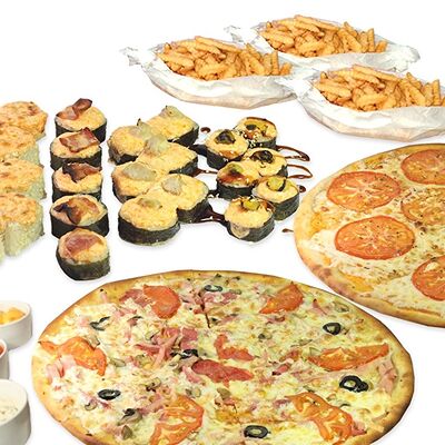 Комбо набор Праздничный в Hot-Pizza по цене 2938 ₽