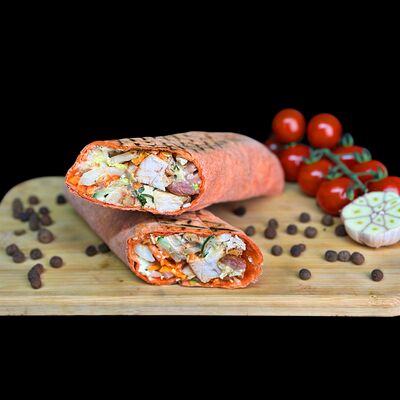 Стандартная шаурма со свининой в Grand шаурма по цене 430 ₽