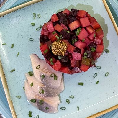 Винегрет с сельдью в Барыня по цене 480 ₽