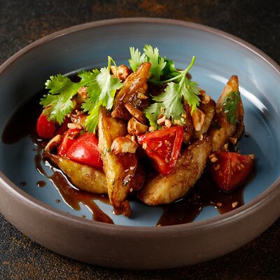 Салат азиатский баклажан в Говяdина по цене 460 ₽