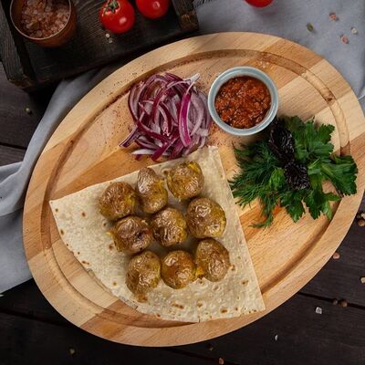 Картошка с салом на углях в Мангал Хаус по цене 250 ₽