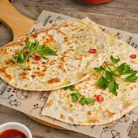 Кутаб с курицей в Два барашка