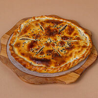 Кубдари с подкопченной телятиной в Хочу Пури