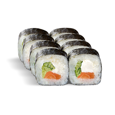 Ролл Филадельфия лайт с огурцом в Автоcуши Автопицца по цене 475 ₽