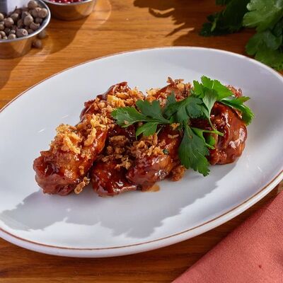 Крылья в соусе BBQ в BBQ Beer Restaurant по цене 740 ₽