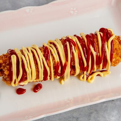 Корн-дог в Аками рамен по цене 390 ₽