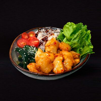 Донбури с курицей в Настроение есть по цене 489 ₽