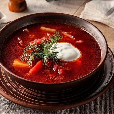 Борщ в Кухня Кавказа по цене 500 ₽