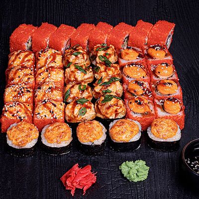 Сет роллов №22 в SUSHIBOX по цене 2119 ₽