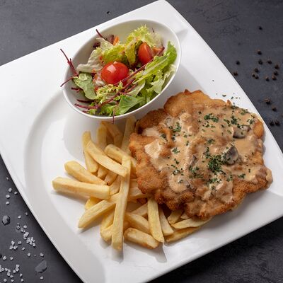 Егершницель в Brauplatz по цене 1000 ₽