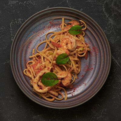 Паста с морепродуктамив Липа гастробар по цене 740 ₽