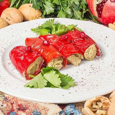 Рулеты из перца Бадриджани в Мушмула по цене 389