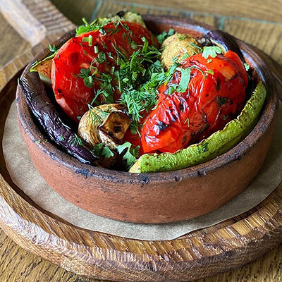 Овощи на мангале в Чача по цене 390 ₽