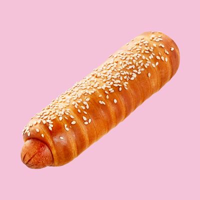 Сосиска в тесте в Цех85 по цене 171 ₽