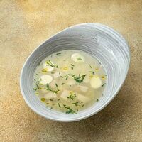 Лапша куриная с яйцомв Шико