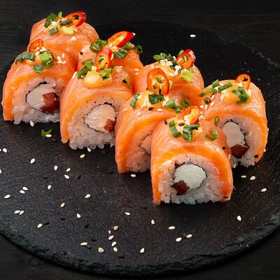 Филадельфия спайси в Sushi n roll по цене 1161 ₽