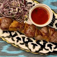 Баранья мякоть на мангале в Мой Самарканд