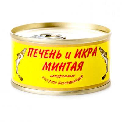 Печень минтая и икра натуральная в Red Раки по цене 450 ₽