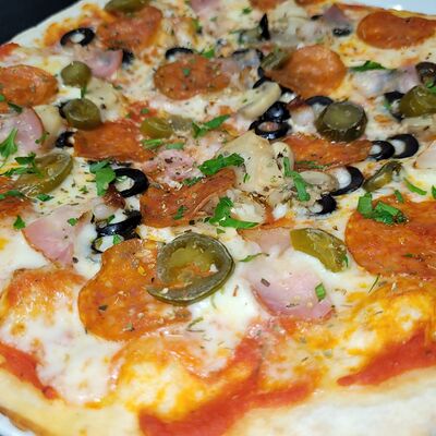 Пицца Дьявола 30 см в Три перца по цене 750 ₽